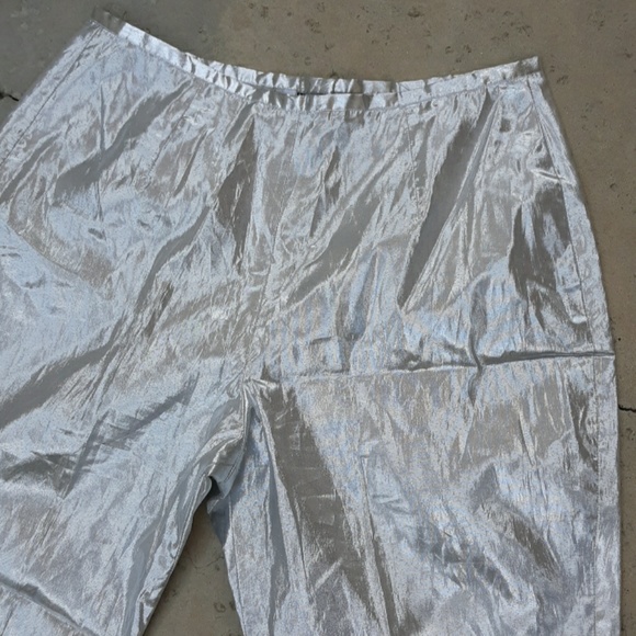 silver disco pants - Picture 2 of 5
